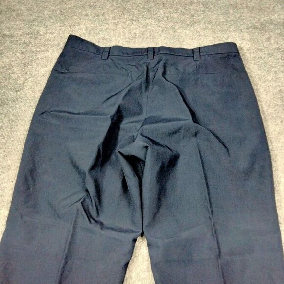 Bluffworks Pants Men's Size 37x30 Navy Blue Polyester Original Chino Regular Fit - Picture 8 of 11